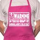 Adult 60 Year Old Git 60th Birthday BBQ Cooking Funny Novelty Apron