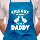 Adult This Guy Is Going To Be a Daddy BBQ Cooking Funny Novelty Apron