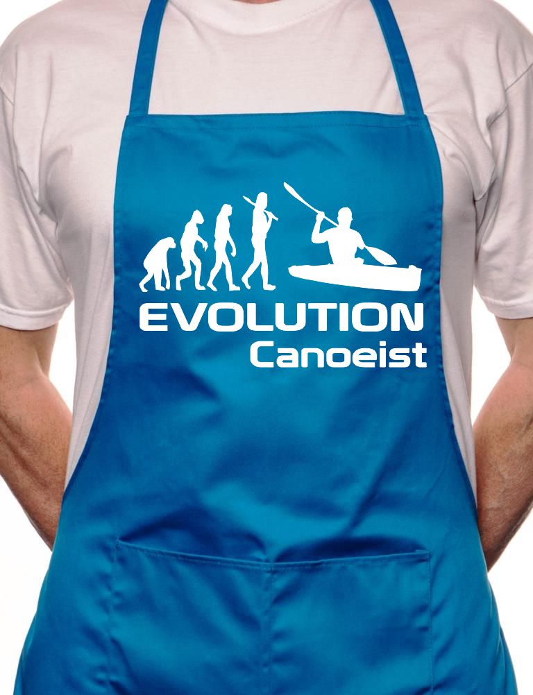 Evolution Of Canoeist BBQ Cooking Apron