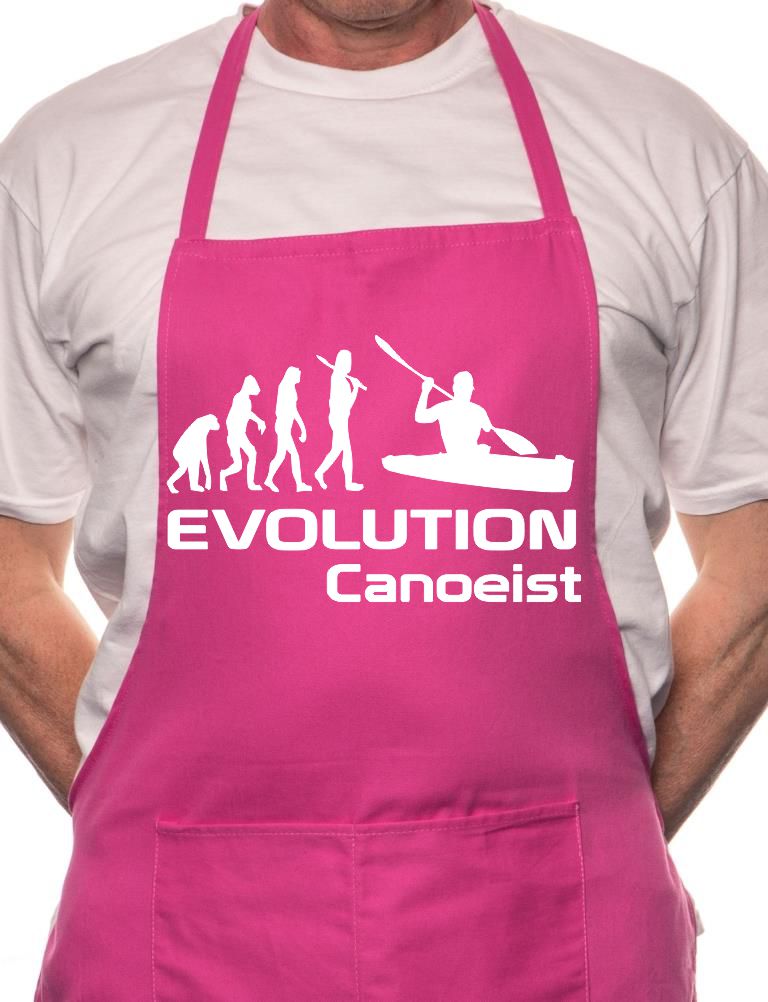 Evolution Of Canoeist BBQ Cooking Apron