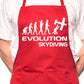Evolution Of Sky Diving BBQ Cooking Apron