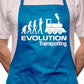 Adult Evolution Of Trainspotting BBQ Cooking Funny Novelty Apron