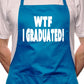 Adult I Graduated Graduation BBQ Cooking Funny Novelty Apron