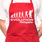 Evolution Of A photographer BBQ Cooking Apron