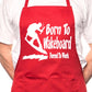Born To Wakeboard Waterski BBQ Cooking Apron