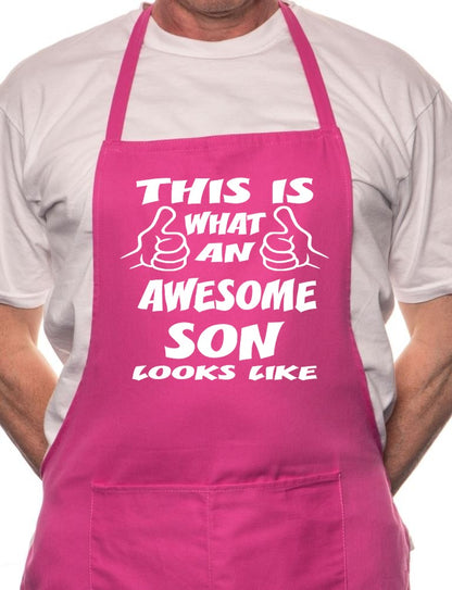 This Is What Awesome Son BBQ Cooking Apron