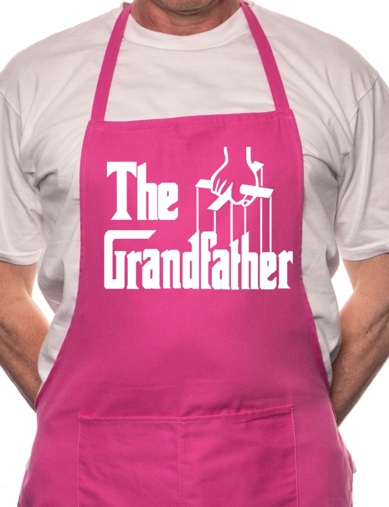 Adult The Grandfather BBQ Cooking Funny Novelty Apron