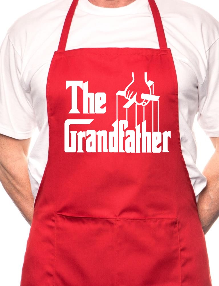 Adult The Grandfather BBQ Cooking Funny Novelty Apron