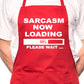 Sarcasm Loading BBQ Cooking Apron