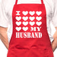 Adult I Love My Husband BBQ Cooking Funny Novelty Apron