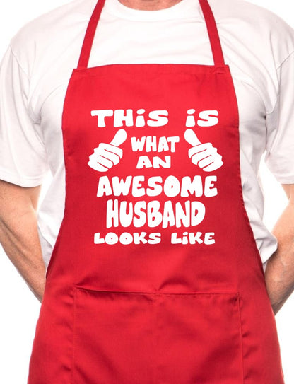 This Is What Awesome Husband BBQ Cooking Apron