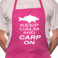 Keep Calm And Carp On Fishing BBQ Cooking Apron