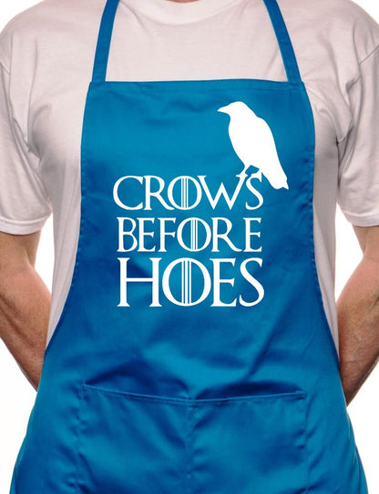Crows Before Hoes Game Of Thrones BBQ Cooking Apron