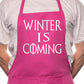 Winter Is Coming Games Thrones BBQ Cooking Apron