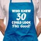 21st Birthday Who Knew 21 BBQ Cooking Apron Pink