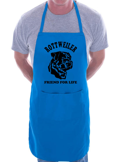 Adult Rottweiller Dog Lover BBQ Cooking Funny Novelty Apron