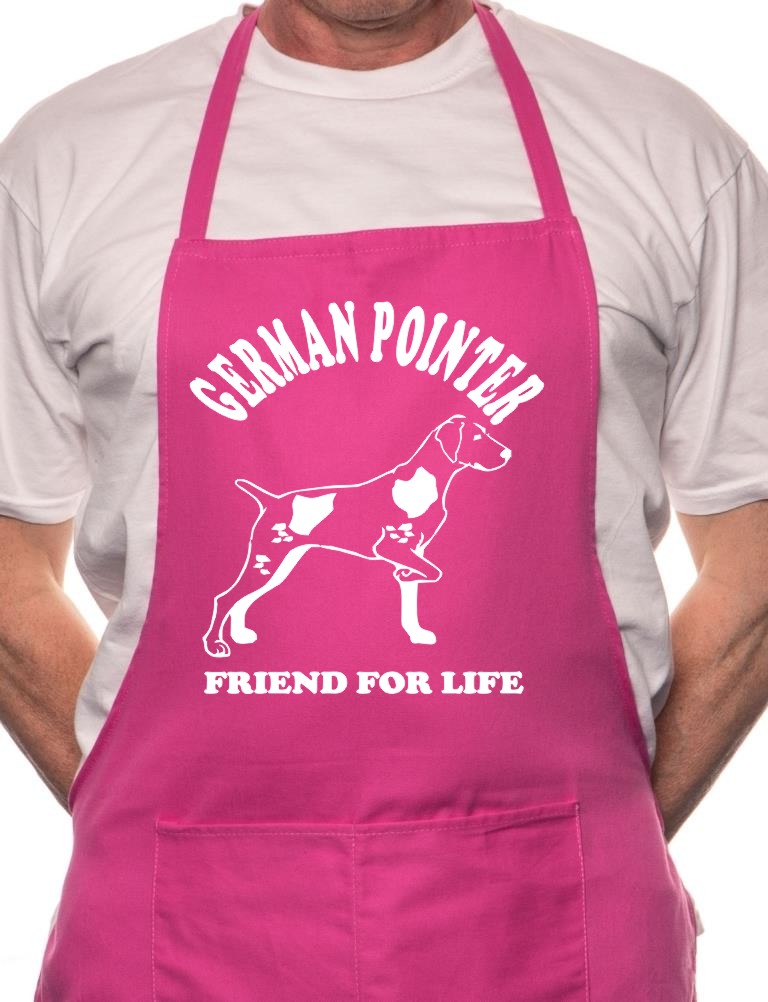 German Pointer Dog Lover Gift BBQ Cooking Apron