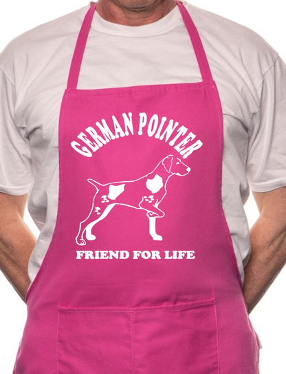 German Pointer Dog Lover Gift BBQ Cooking Apron