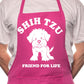 Adult Shih Tzu Dog Lover Gift BBQ Cooking Funny Novelty Apron
