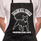 Adult English Bull Terrier Dog BBQ Cooking Funny Novelty Apron