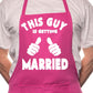 This Guy Going Is Getting Married BBQ Cooking Apron