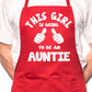 This Girl Going To Be Auntie BBQ Cooking Apron
