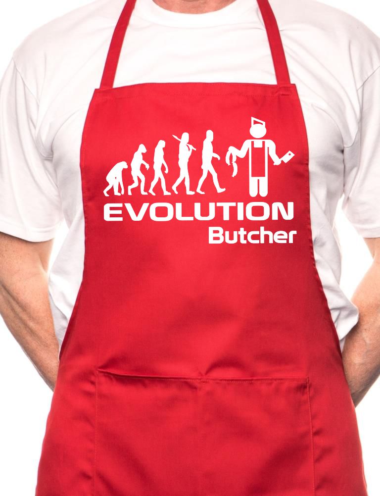 Evolution Of A Butcher BBQ Cooking Apron