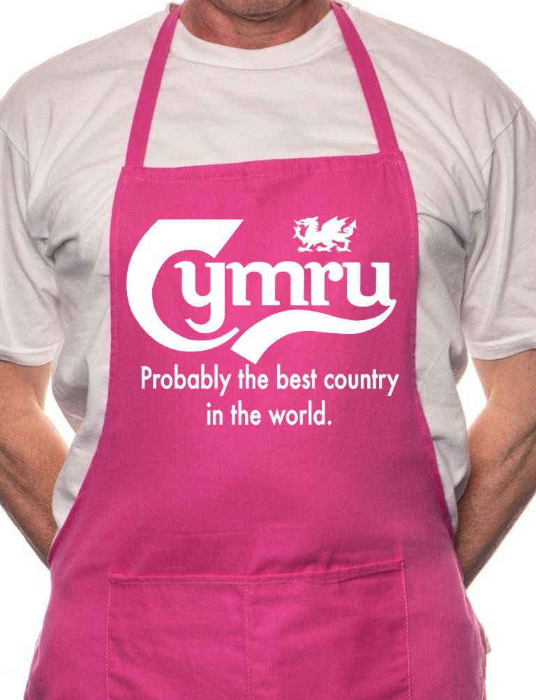 Adult Cymru Wales Best Country BBQ Cooking Funny Novelty Apron