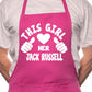 This Girl Loves Her Jack Russell Dog BBQ Cooking Apron