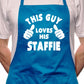 This Guy Loves His Staffie BBQ Dog Cooking Apron