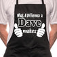 Adult Dave BBQ Cooking Funny Novelty Apron
