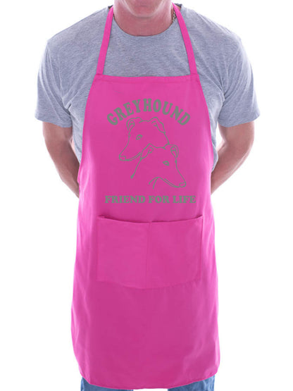 Greyhound Dog Lover Gift BBQ Cooking Apron