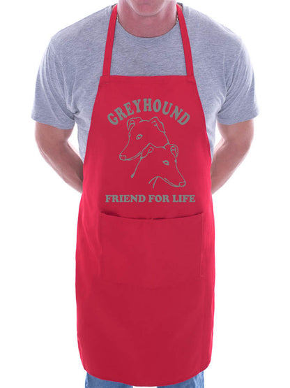 Greyhound Dog Lover Gift BBQ Cooking Apron