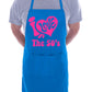 Adult I Love The 50's Retro Music BBQ Cooking Funny Novelty Apron