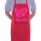 Adult I Love The 50's Retro Music BBQ Cooking Funny Novelty Apron