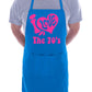 Adult I Love The 70's Retro Music BBQ Cooking Funny Novelty Apron