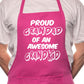 Proud Grandad 1 Grandkid BBQ Cooking Apron
