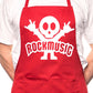 Rock Music BBQ Cooking Apron