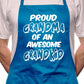 Proud Grandma Of Grandkid BBQ Cooking Apron