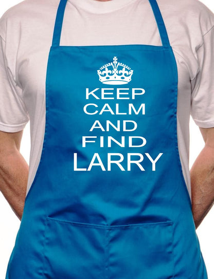 Impractical Jokers Keep Calm Find Larry Cooking Apron