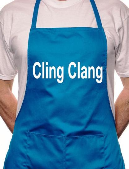 Impractical Jokers Cling Clang BBQ Cooking Apron