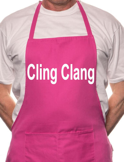 Impractical Jokers Cling Clang BBQ Cooking Apron
