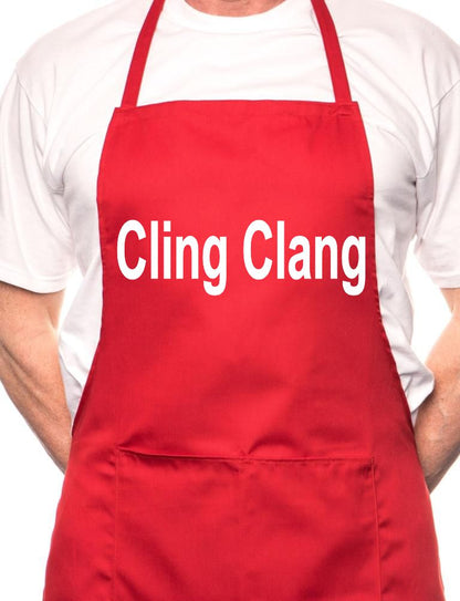 Impractical Jokers Cling Clang BBQ Cooking Apron