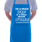 Adult Proud Dad Of Awesome Nurse BBQ Cooking Funny Novelty Apron