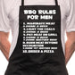 Barbeque Rules For Men BBQ Cooking Apron