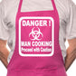 Danger Man Cooking BBQ Cooking Apron