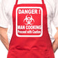 Danger Man Cooking BBQ Cooking Apron
