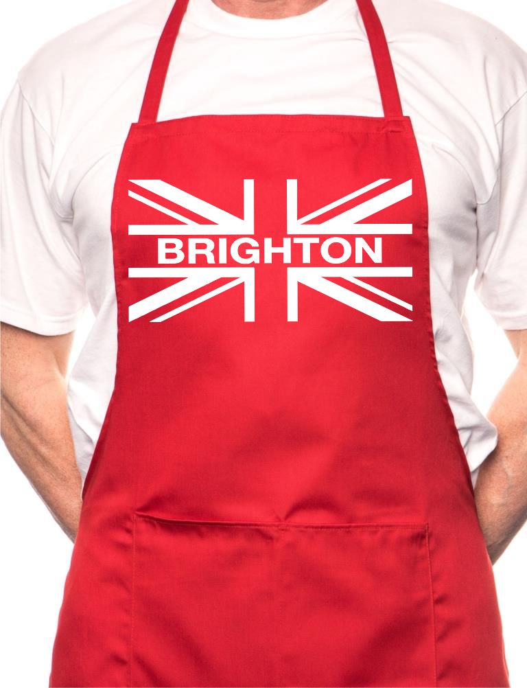 Brighton Proud to Be BBQ Cooking Funny Novelty Apron