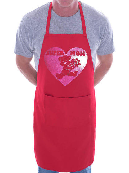 Super Mom Birthday BBQ Cooking Apron
