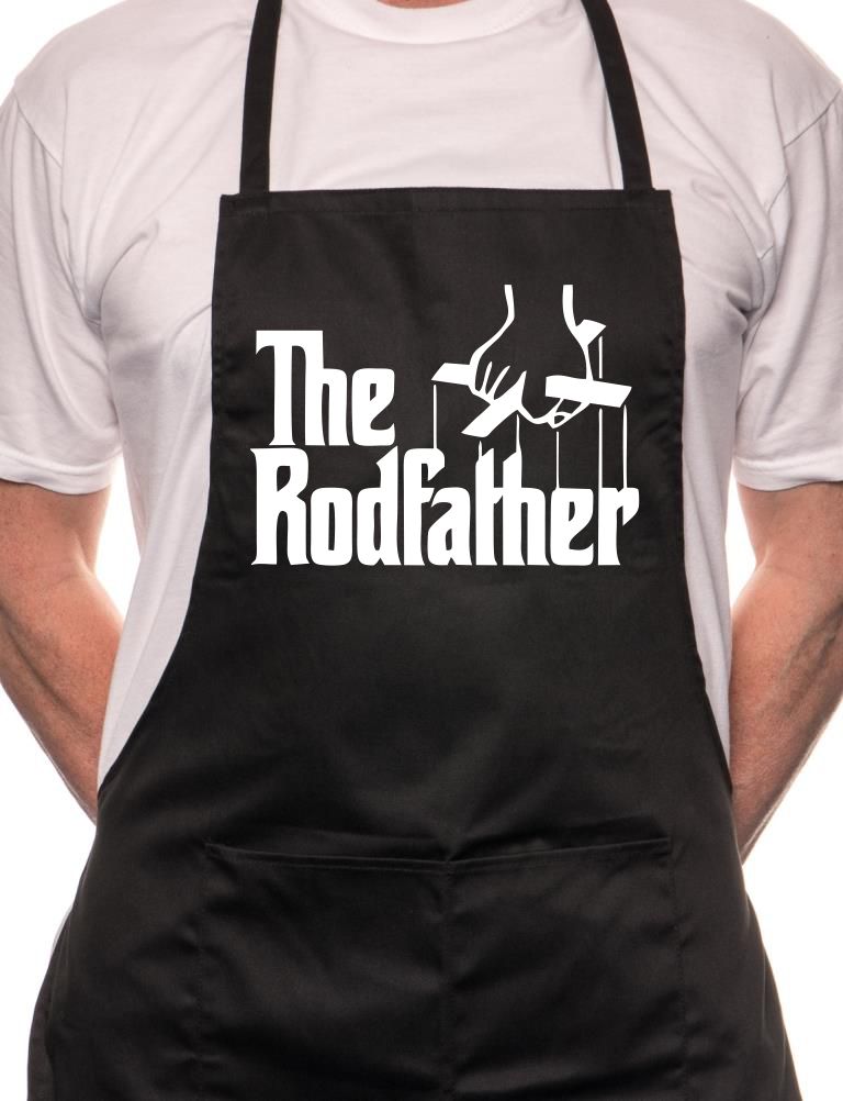 The Rodfather Fishing Angling BBQ Cooking Apron